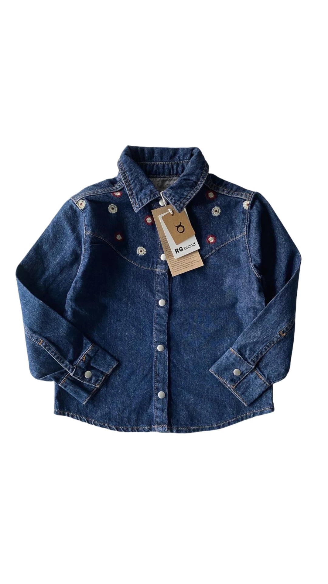 شومیز جین گلدوزی