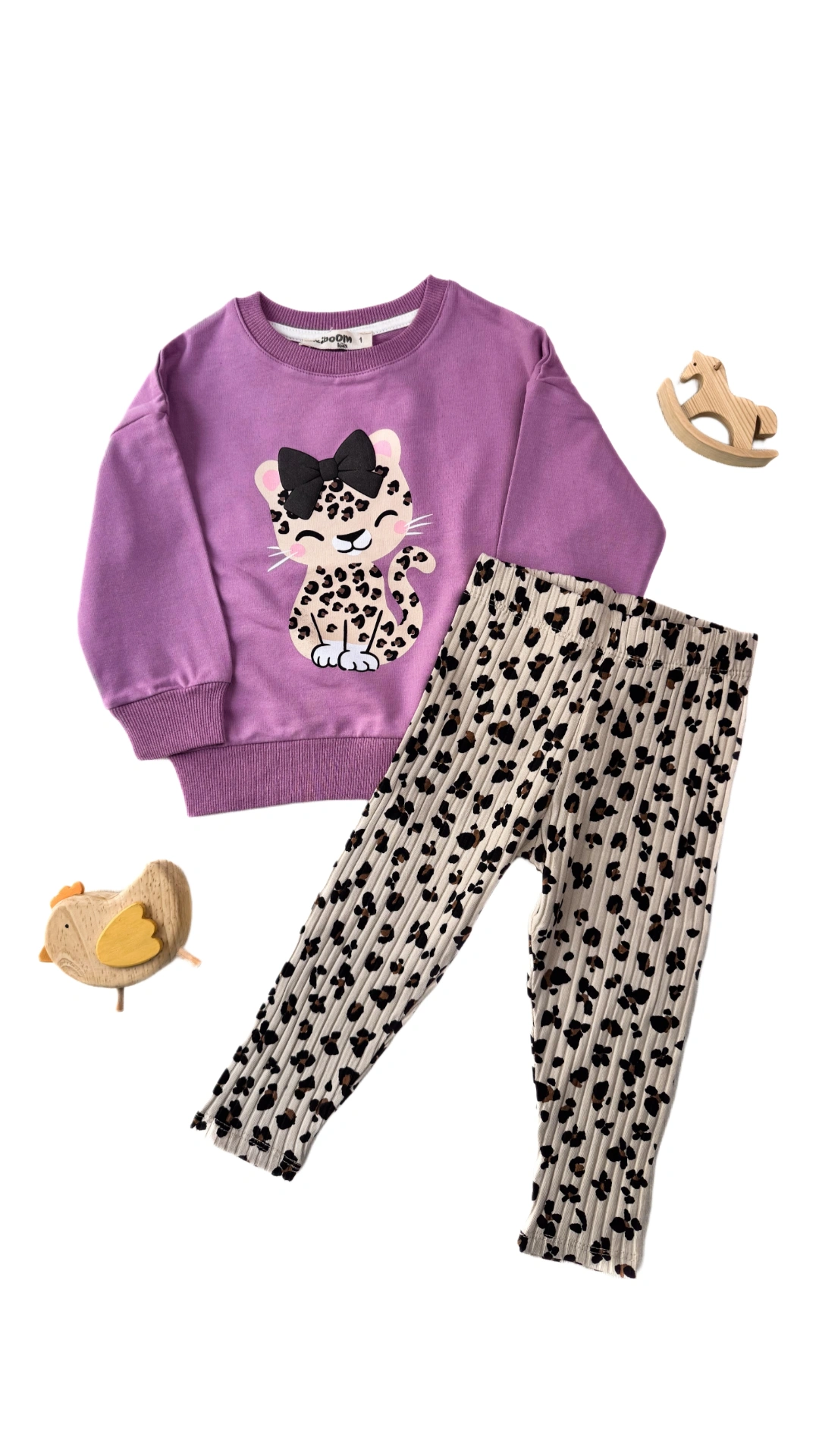 ست پلنگی دخترانه