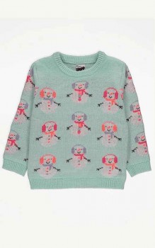 پلیور بافت دخترانه