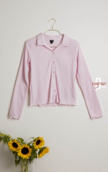 ژاکت نخی دکمه دار دخترانه