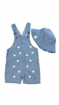 بیلر شلوارکی بابونه(همراه کلاه)